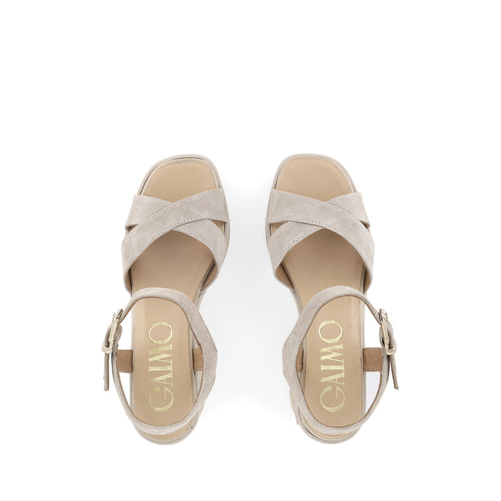 MANUU - TAUPE SUEDE