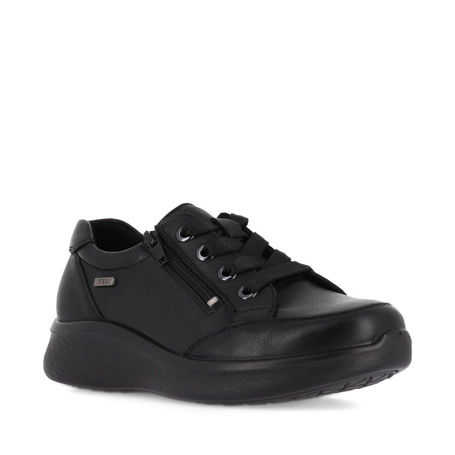 PETA P-811R - BLACK BLACK LEATHER