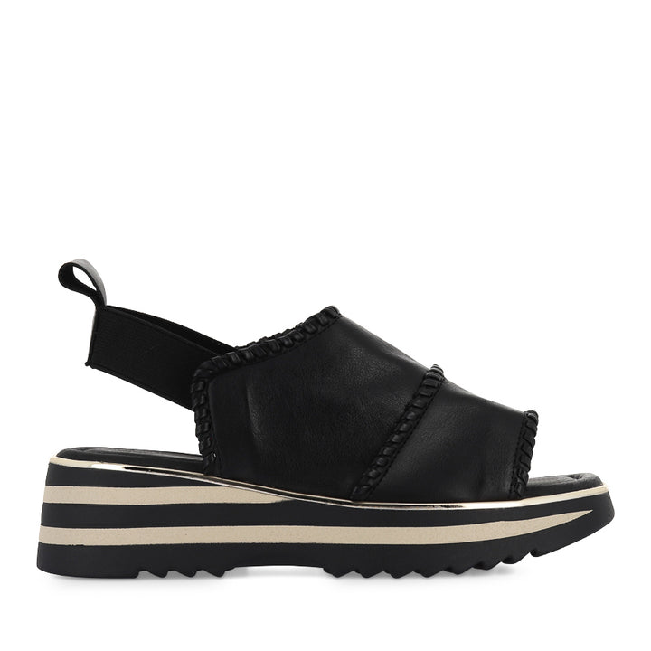 GEELONG - BLACK LEATHER