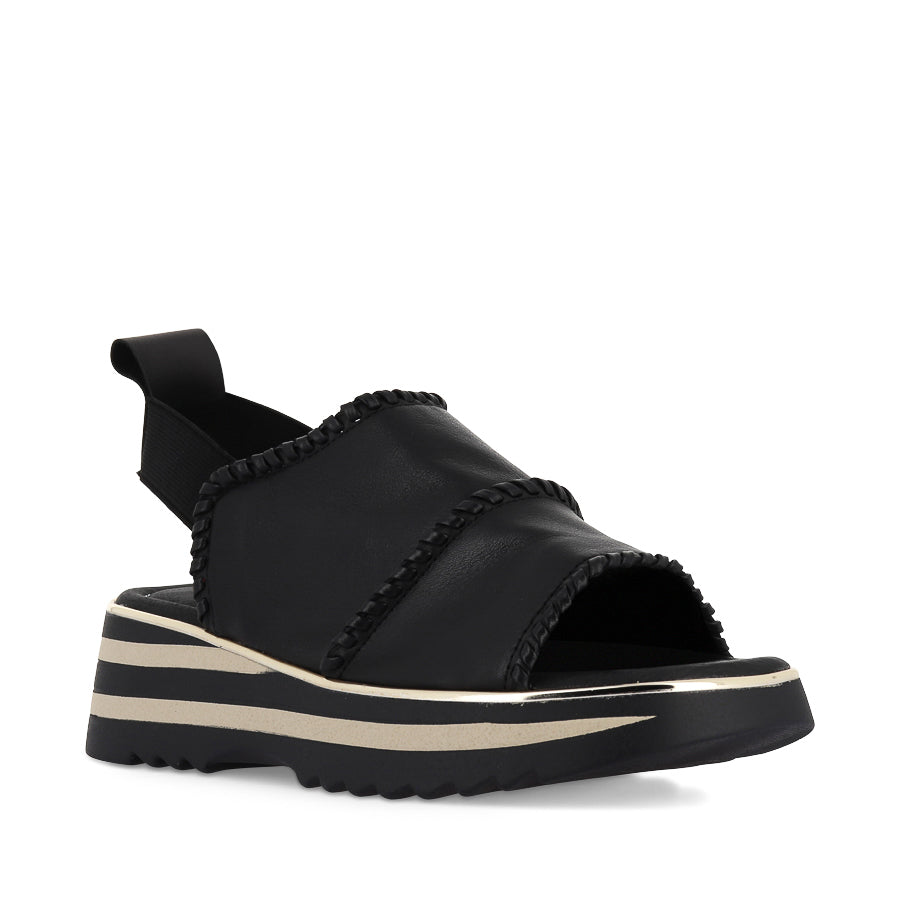 GEELONG - BLACK LEATHER