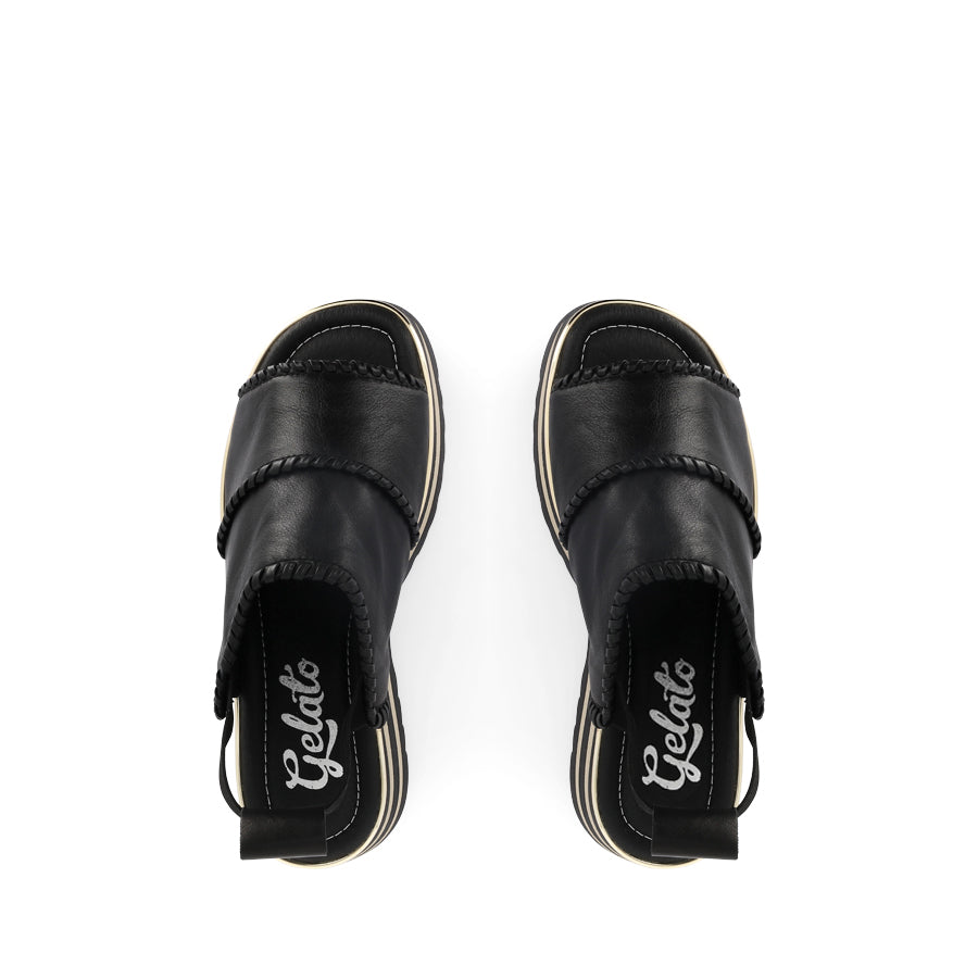 GEELONG - BLACK LEATHER