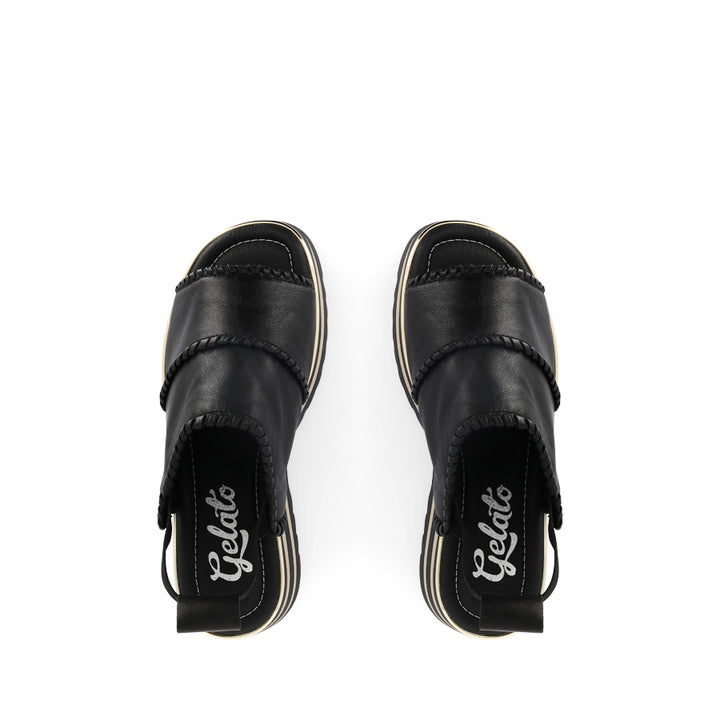 GEELONG - BLACK LEATHER