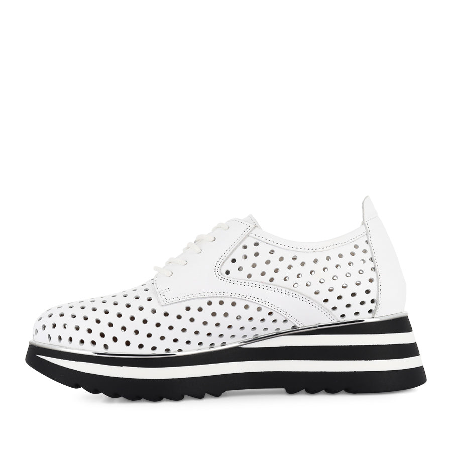 GILLY - WHITE LEATHER