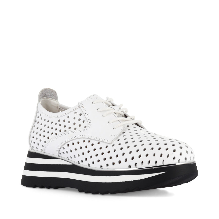 GILLY - WHITE LEATHER