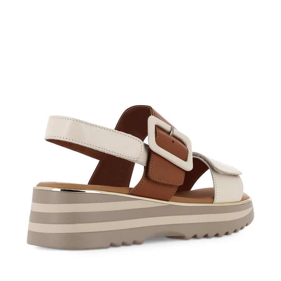 GLIDE - BONE/BRANDY LEATHER