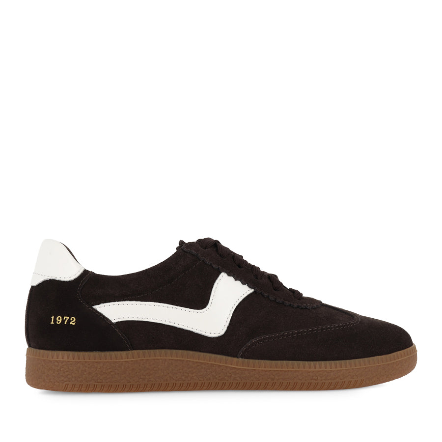 STATON - CHOC SWAN SUEDE MULTI