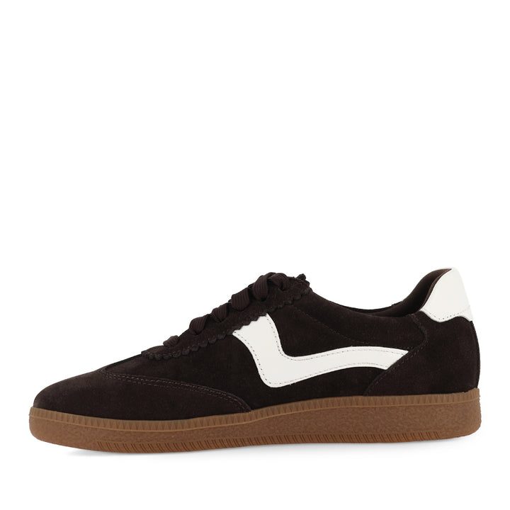 STATON - CHOC SWAN SUEDE MULTI