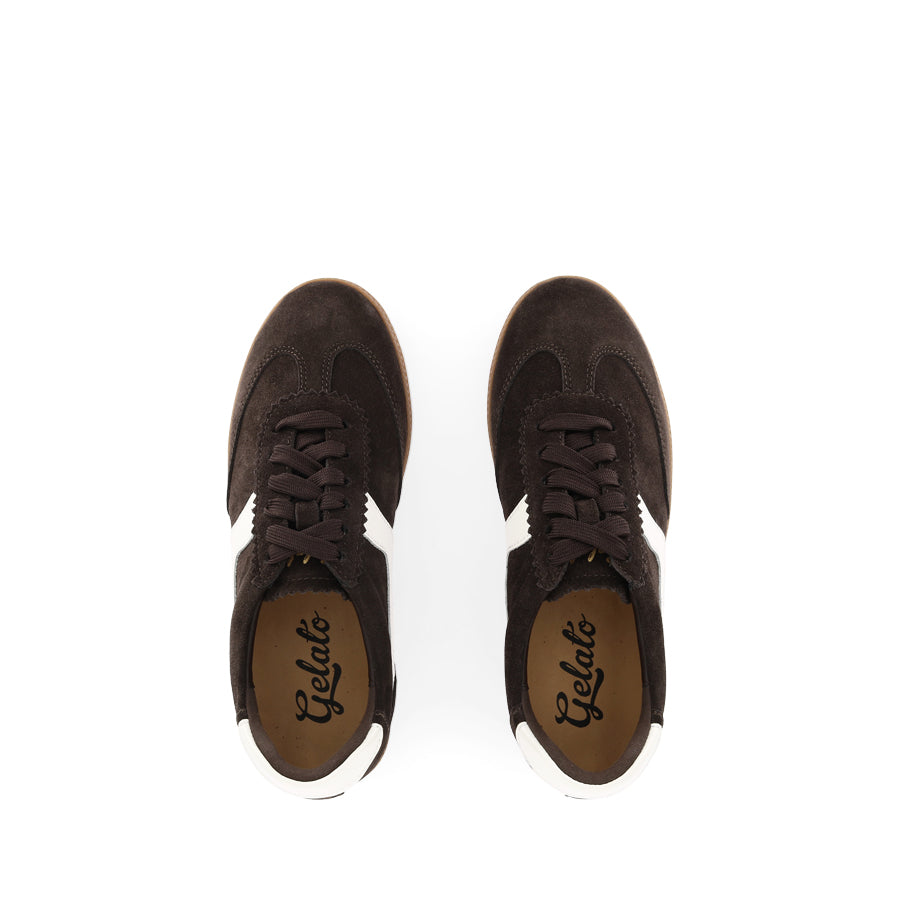 STATON - CHOC SWAN SUEDE MULTI