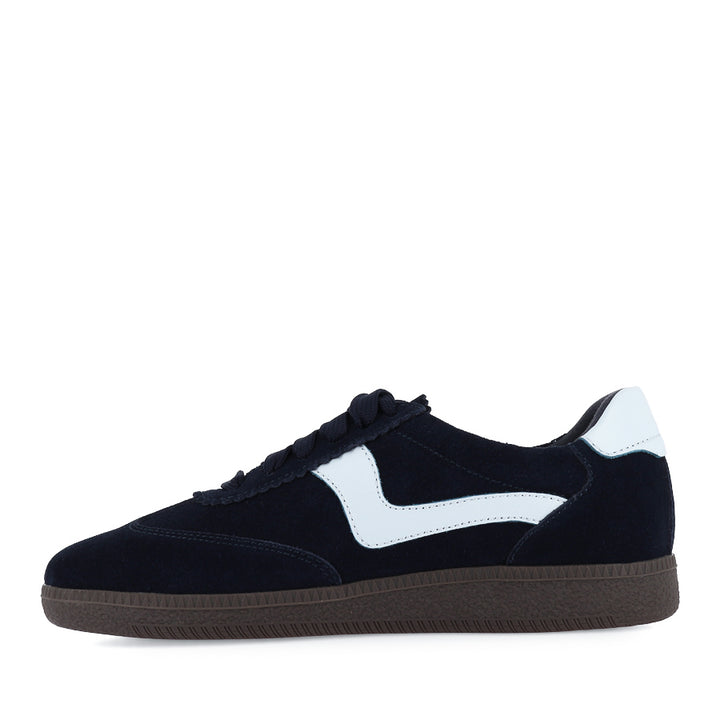 STATON - NAVY BLUE SUEDE MULTI