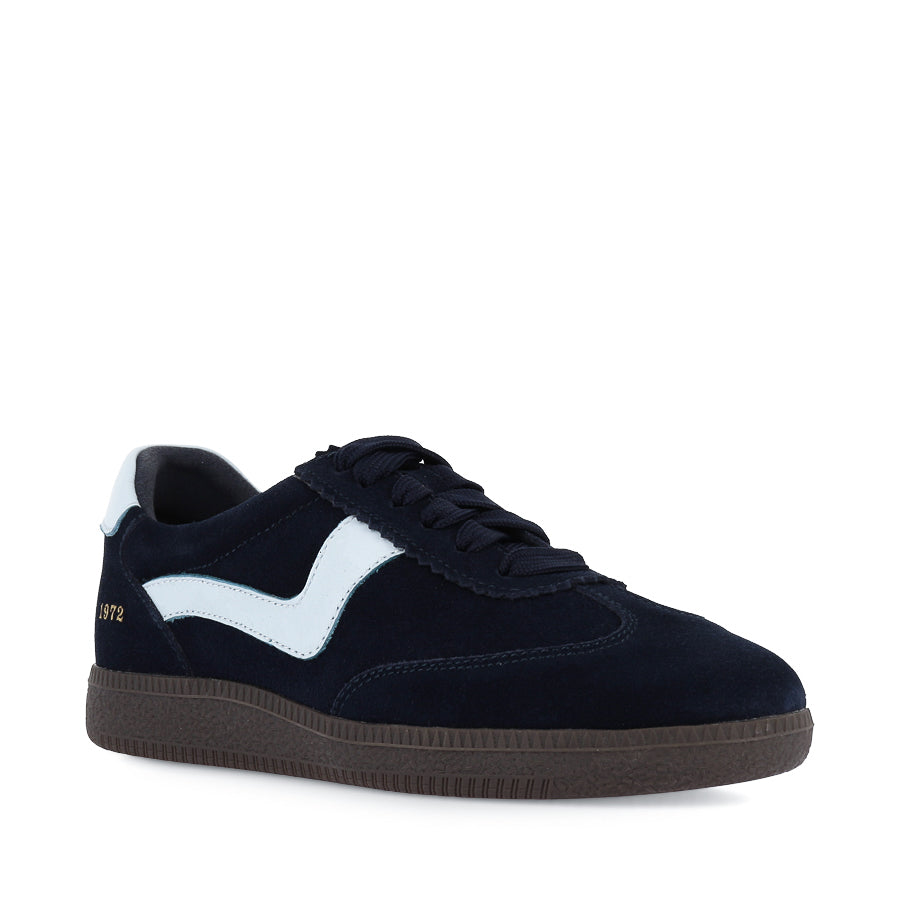 STATON - NAVY BLUE SUEDE MULTI