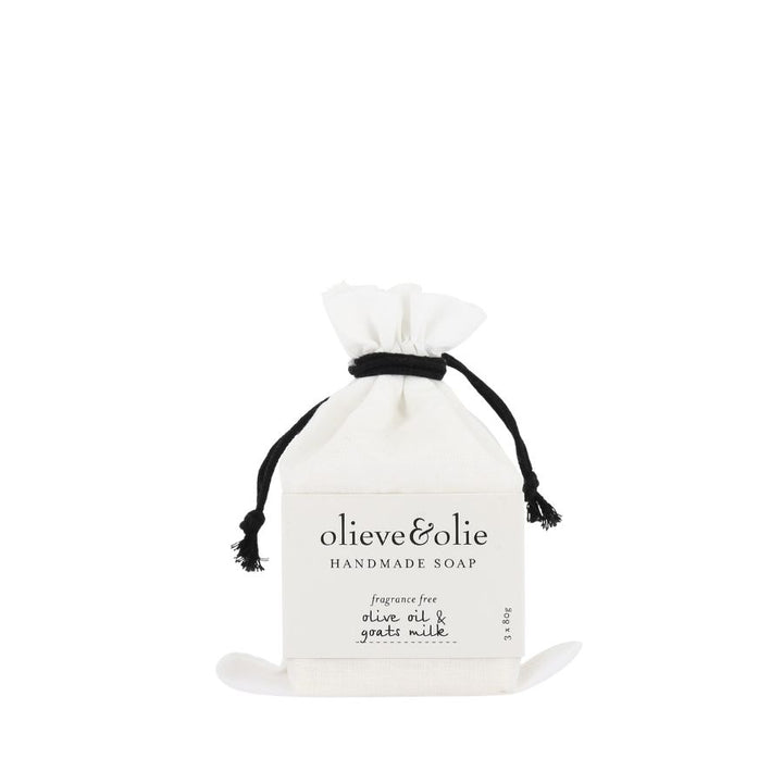 HANDMADE SOAP 3PACK - OLIVE OIL GOATSMILK