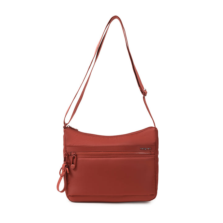 HARPER'S CROSSBODY RFID - DAHLIA RED