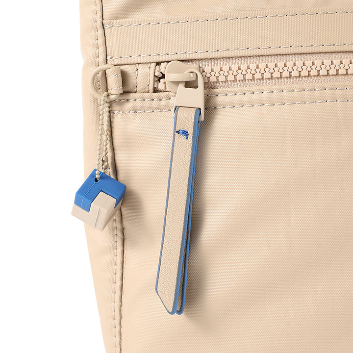 HARPER'S CROSSBODY RFID - CREASED SAFARI BEIGE