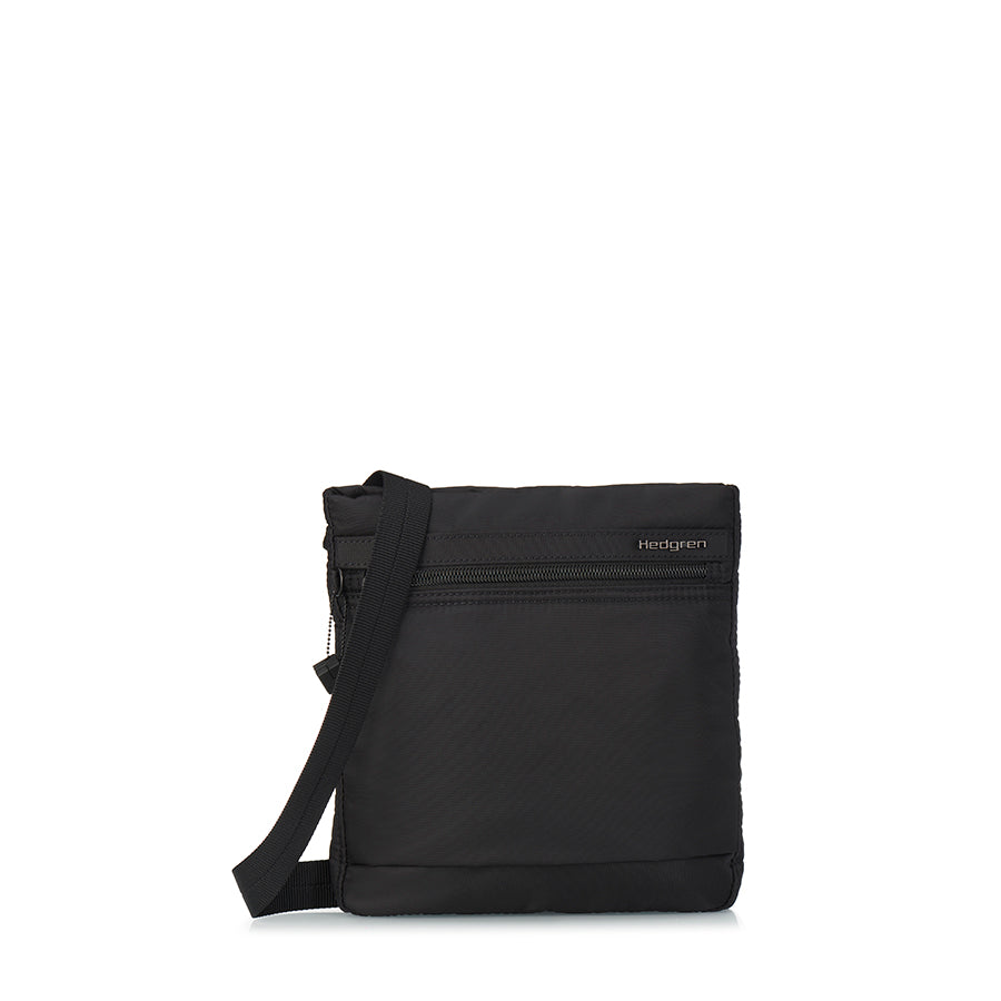 LEONCE CROSSBODY RFID - BLACK