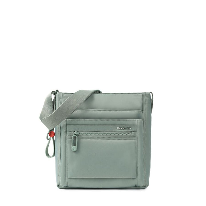 ORVA CROSSBODY RFID - GREEN MILIEU