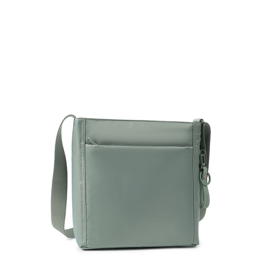 ORVA CROSSBODY RFID - GREEN MILIEU