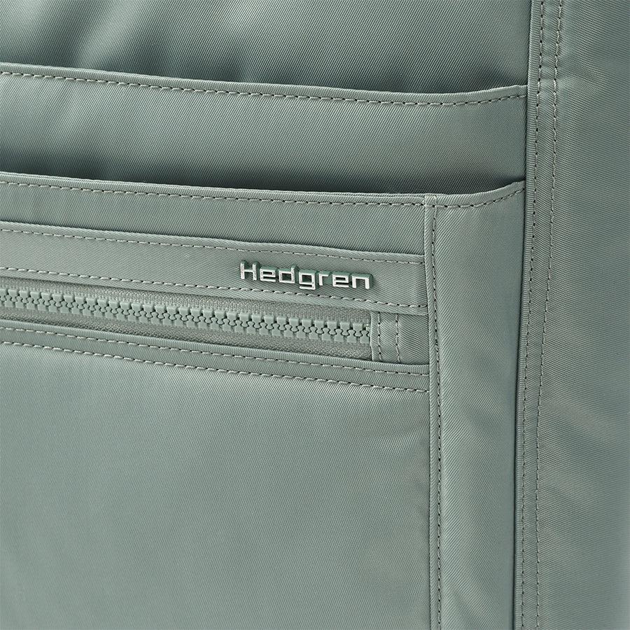 ORVA CROSSBODY RFID - GREEN MILIEU
