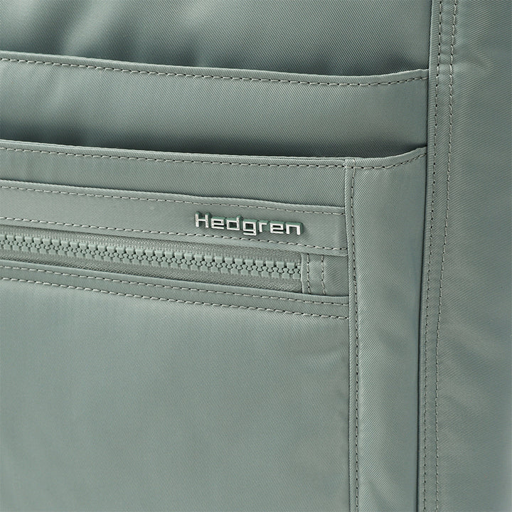 ORVA CROSSBODY RFID - GREEN MILIEU