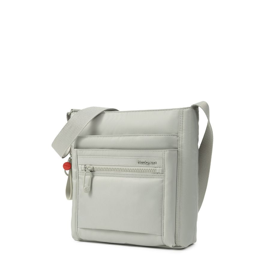 ORVA CROSSBODY RFID - GREY WILLOW