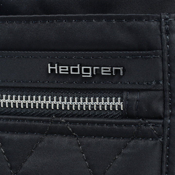 ORVA CROSSBODY RFID - QUILTED BLACK