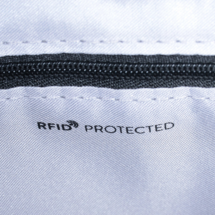 ORVA CROSSBODY RFID - QUILTED BLACK