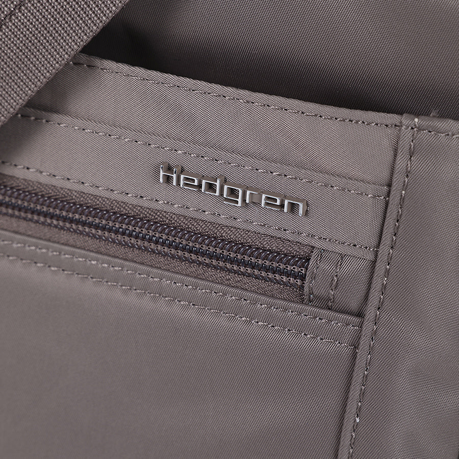 ORVA CROSSBODY RFID - SEPIA