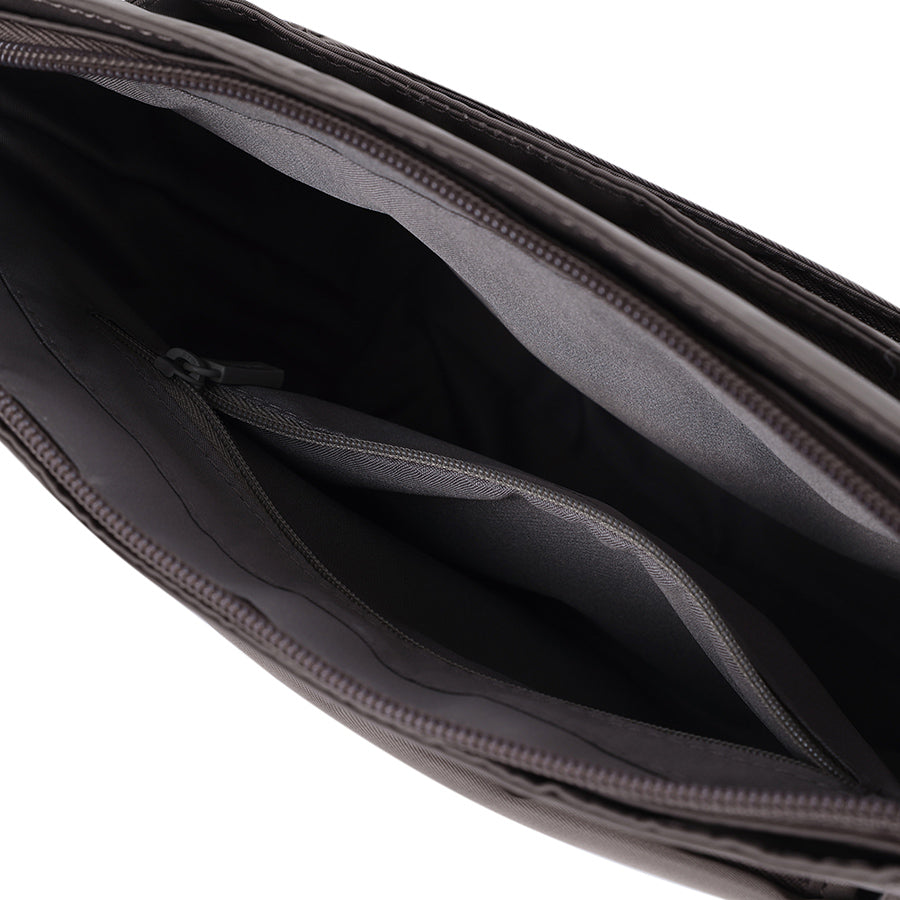 ORVA CROSSBODY RFID - SEPIA