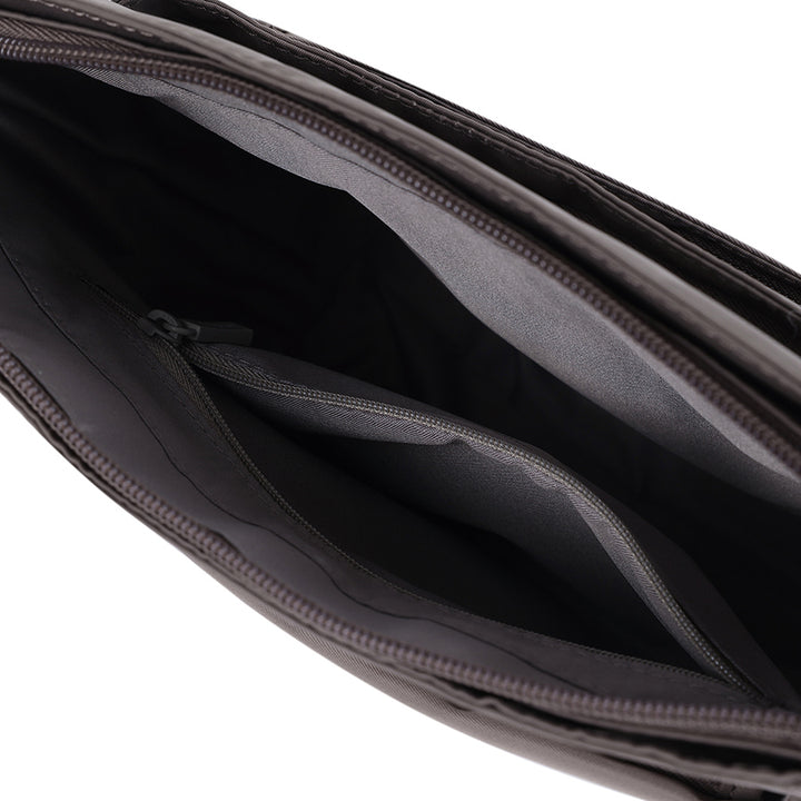 ORVA CROSSBODY RFID - SEPIA