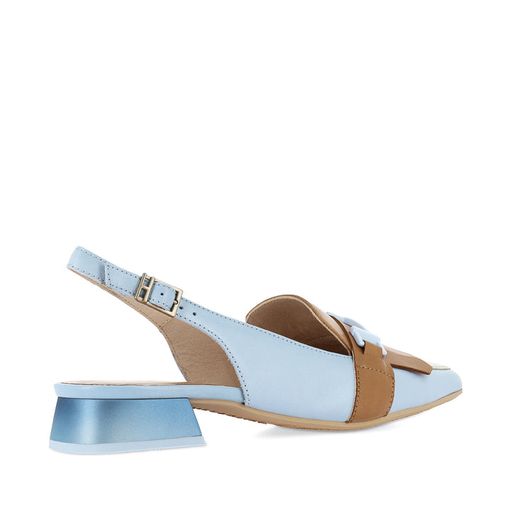 DEE - PALE BLUE MULTI LEATHER