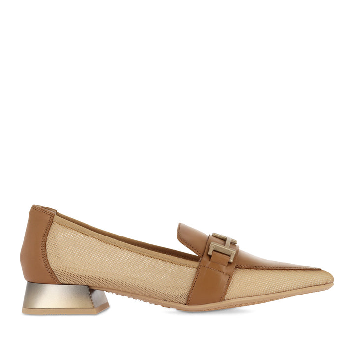 DEMY - TAN MESH MULTI LEATHER