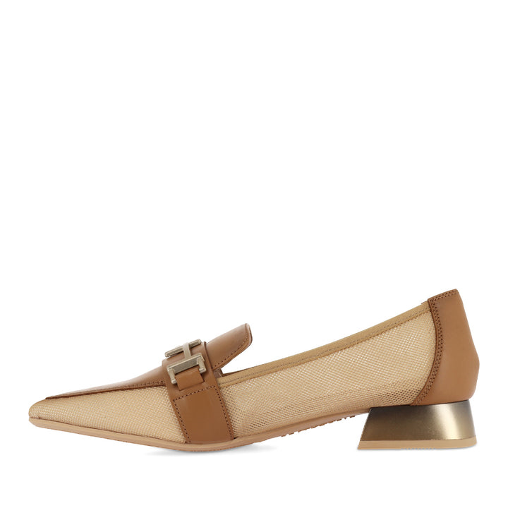 DEMY - TAN MESH MULTI LEATHER