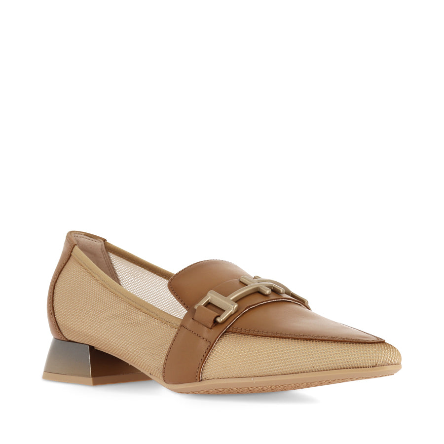 DEMY - TAN MESH MULTI LEATHER