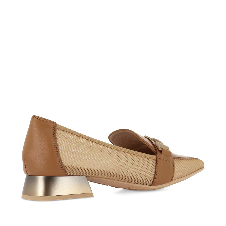 DEMY - TAN MESH MULTI LEATHER