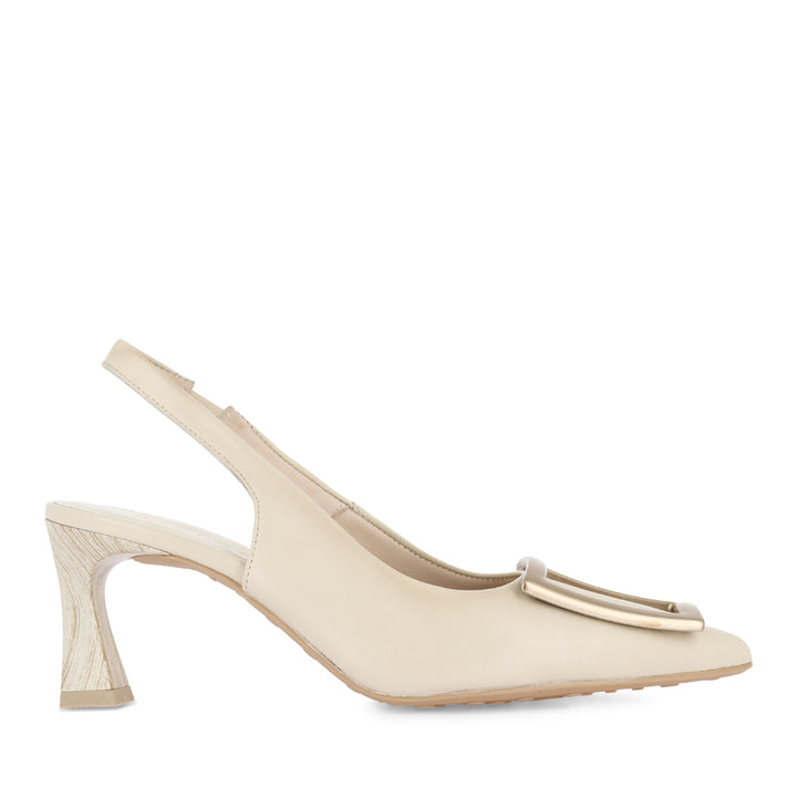 GEORGIA - CREAM LEATHER