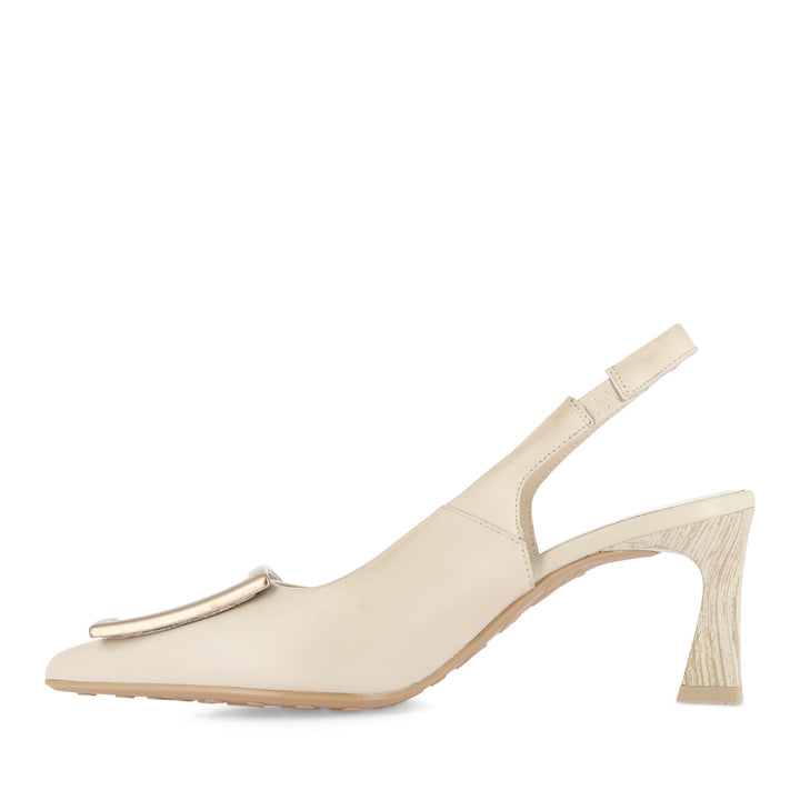 GEORGIA - CREAM LEATHER