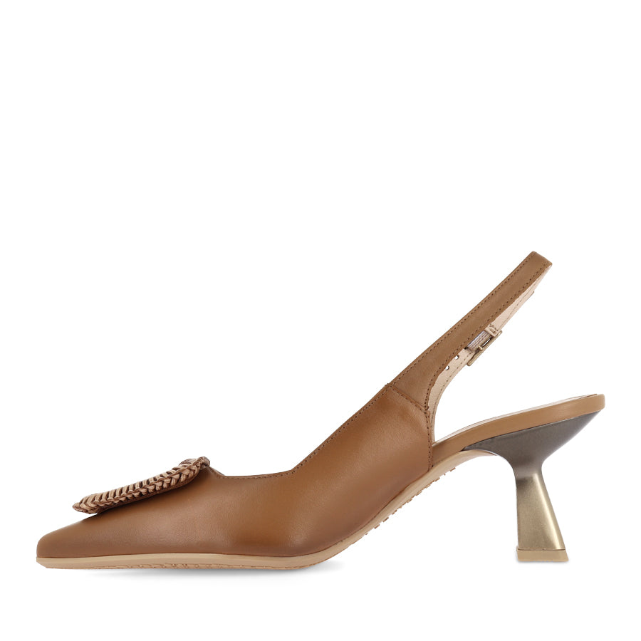 Ymph Romy Tan ROMY - TAN LEATHER – Evans Shoes