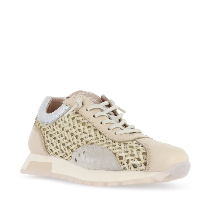 SIENA - CREAM SILVER WEAVE MULTI