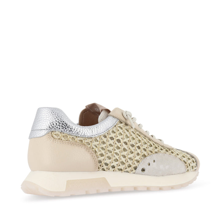SIENA - CREAM SILVER WEAVE MULTI