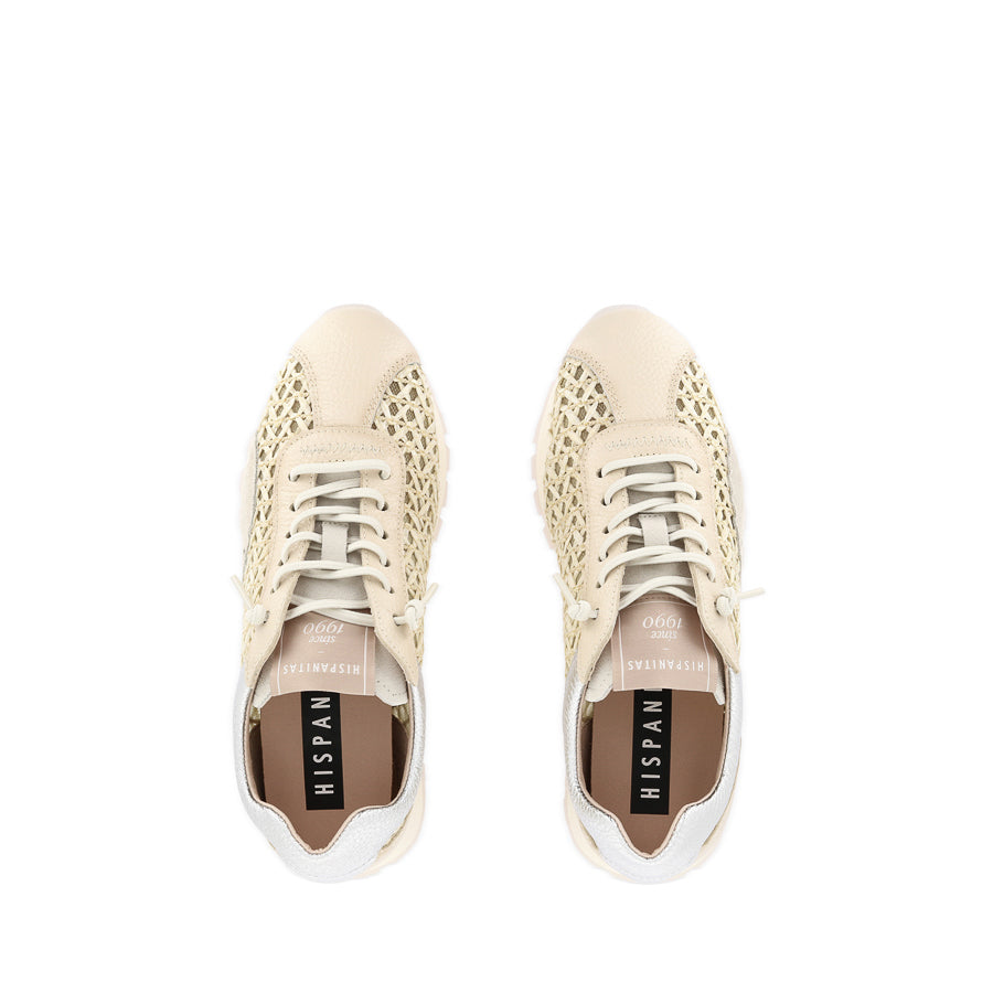 SIENA - CREAM SILVER WEAVE MULTI