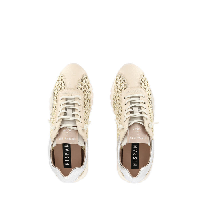 SIENA - CREAM SILVER WEAVE MULTI