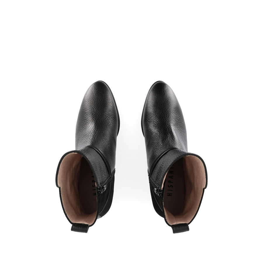 VICK - BLACK LEATHER SUEDE