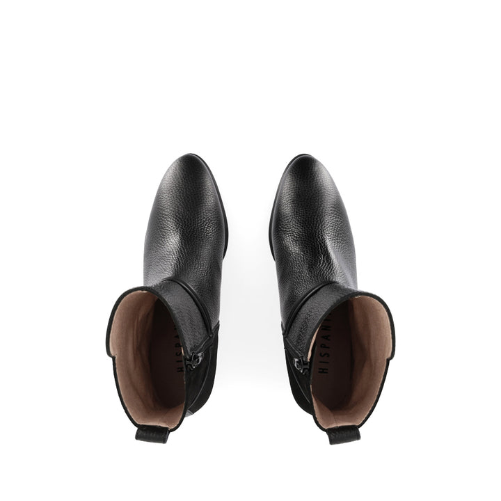 VICK - BLACK LEATHER SUEDE