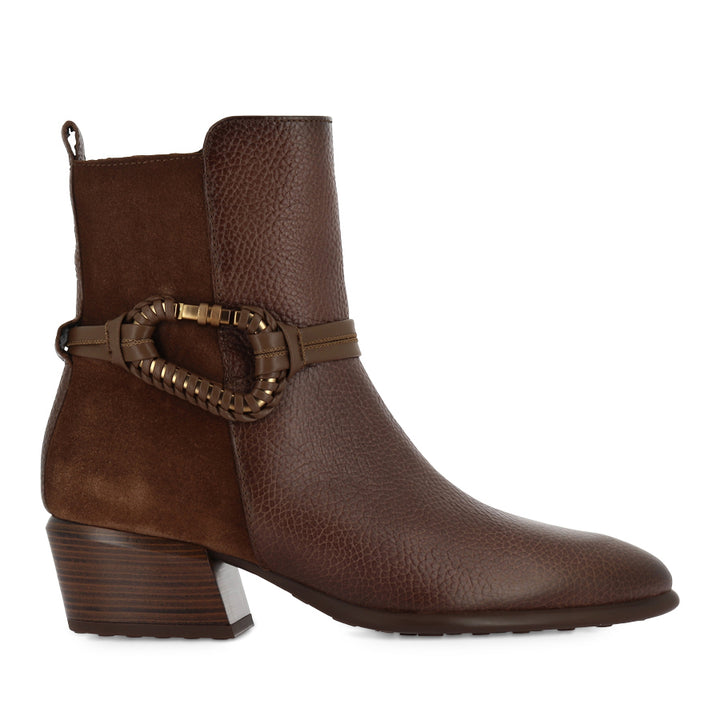 VICK - TAN LEATHER SUEDE