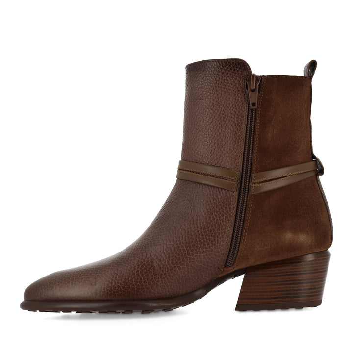 VICK - TAN LEATHER SUEDE