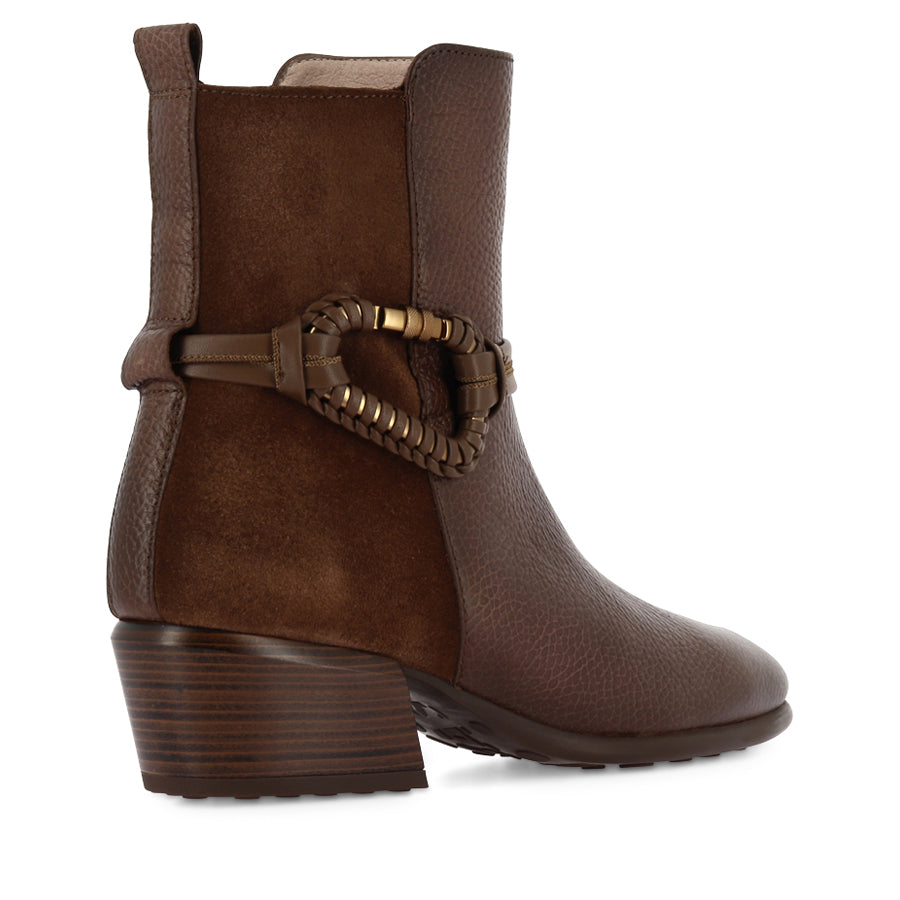 VICK - TAN LEATHER SUEDE