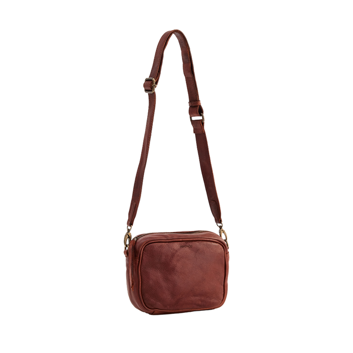 CAMERA CROSSBODY - COGNAC LEATHER