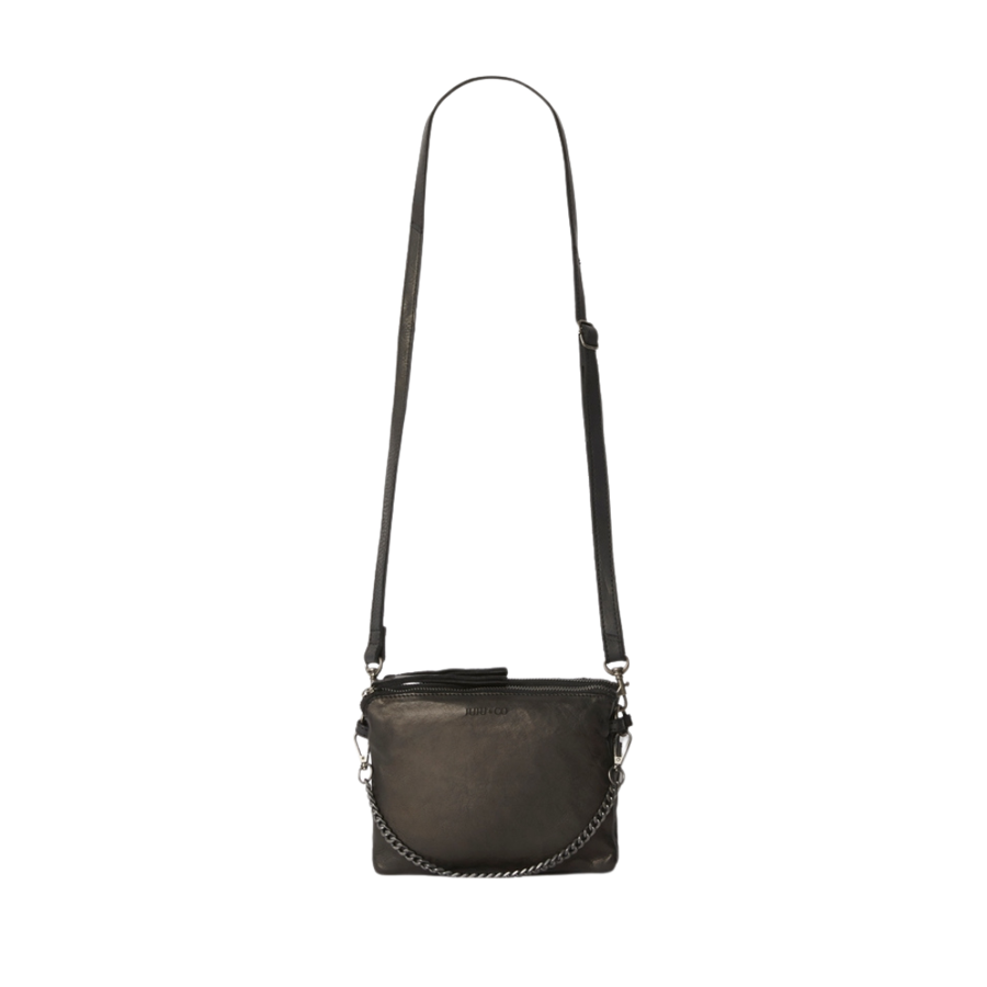 GOOD JUJU BAG - BLACK LEATHER