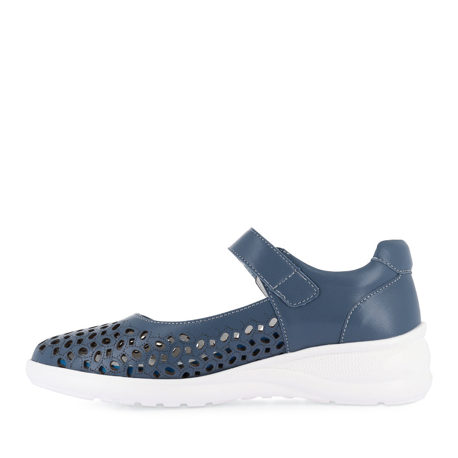 BLISSED - DENIM LEATHER