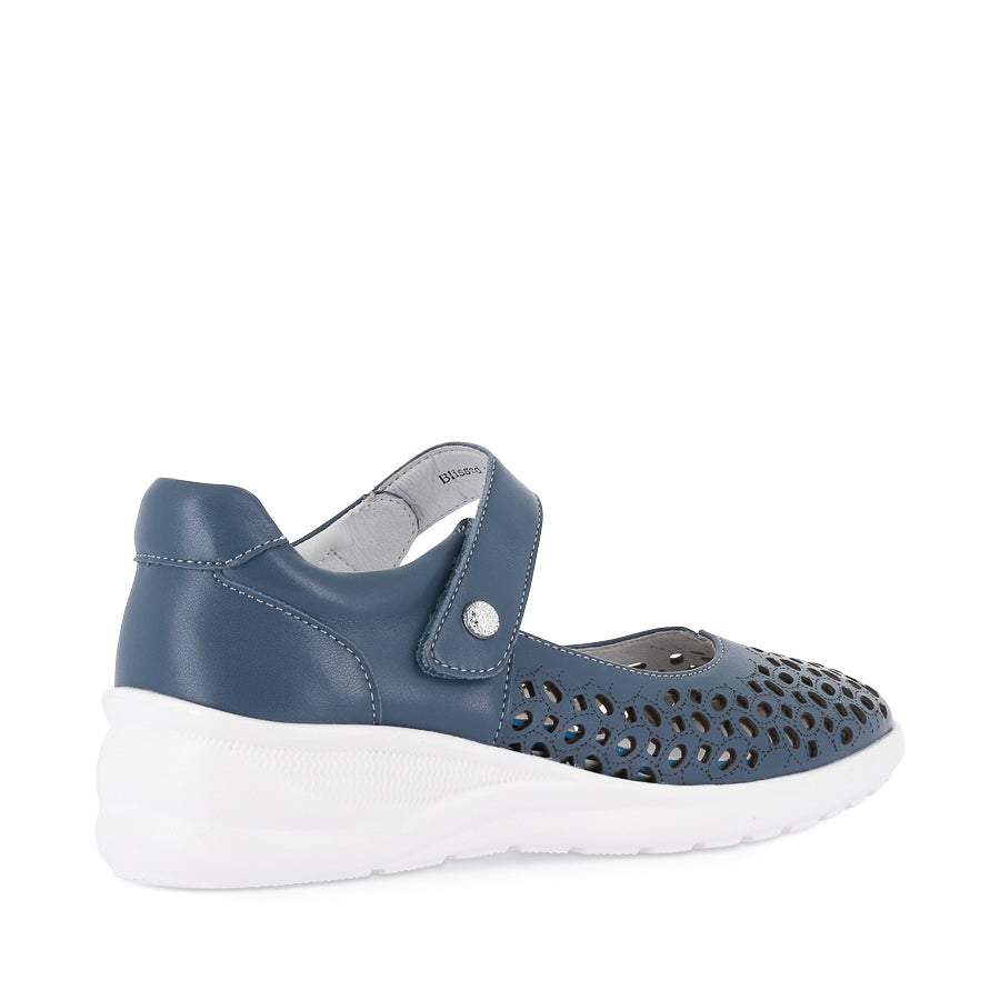 BLISSED - DENIM LEATHER