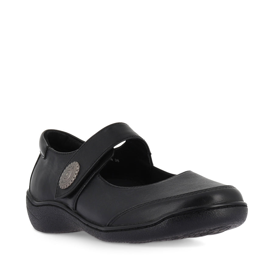 PEACH PLAIN - BLACK STRETCH SMOOTH
